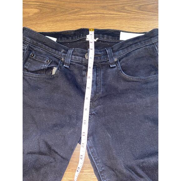 Rag & Bone Distressed Skinny Jeans Women’s Size 28 Dark Wash Stretch Denim - Picture 7 of 13